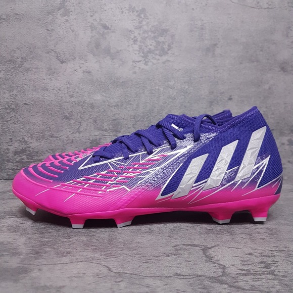 ADIDAS Predator FG Soccer Cleats Mens Size Purple Pink